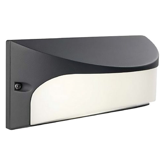 applique led 'dome' grigio - 10 watt cod:ferx.8041920nlm