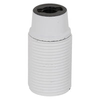 portalampada e27 camicia filettata - colore bianco cod:ferx.8091930nlm