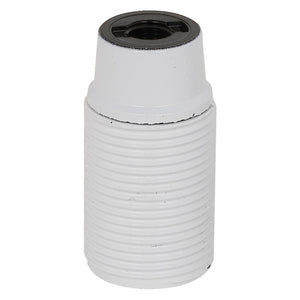 portalampada e27 camicia filettata - colore bianco cod:ferx.8091930nlm