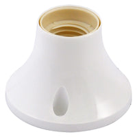 base diritta per punto luce max. 60w - colore bianco cod:ferx.8091916nlm