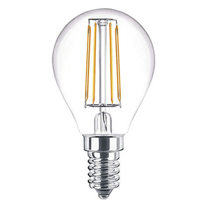 lampada led a filamento 'sfera' calda 2700k  4w=35w e14 - 470 lm cod:ferx.8112879nlm