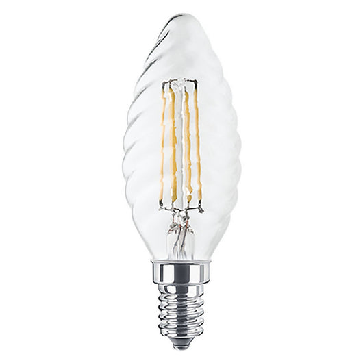 lampada led a filamento 'spirale' calda 2700k  4w=37w e14 - 470 lm cod:ferx.8112952nlm