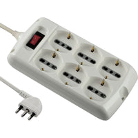 multipresa con interruttore 6 prese cod:ferx.8073296nlm
