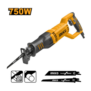 Seghetto a gattuccio 750 watt tagli precisi legno acciaio alluminio ingco