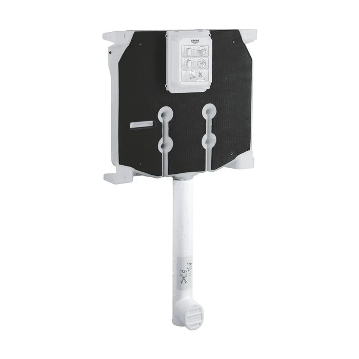 Meccanismo di scarico wc Grohe da incasso con placca cromata