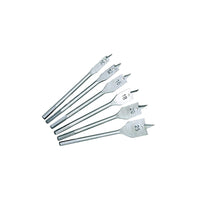 Mecchia piana Brixo Ø8 mm – Acciaio cromo-vanadio – Punta centrale – Attacco 6 mm