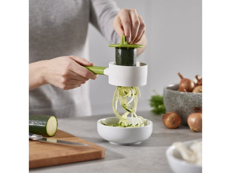 Affetta verdure a spirale con manico Joseph Joseph Duo, Verde