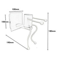 Applique a Parete Attacco E27 Lampada da Parete Omino su Scala IP20 Salone e B&B