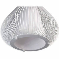 lampadario plafoniera soffitto sospensione moderno design moderno goccia interno bianco