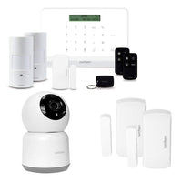 Avidsen Kit Allarme Smart WIFI senza fili Premium con Telecamera da Interno ed extra Sensori Apertura
