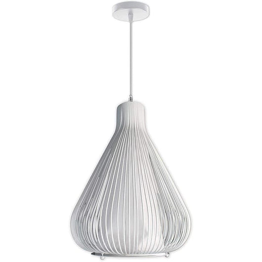 lampadario plafoniera soffitto sospensione moderno design moderno goccia interno bianco
