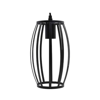 Lampadario da soffitto e27 di forma ovale nero portalampada sospensione