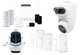 Avidsen Kit Allarme Smart WIFI senza fili PRO con Telecamera da Interno, Telecamera Dual Lens da esterno ed Extra Sensori di Apertura