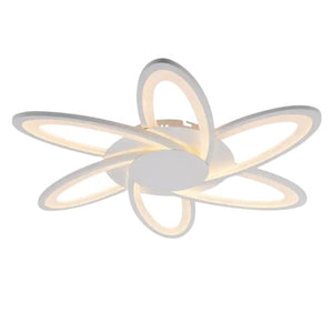 Lampadario per soffitto LED applique plafoniera design moderno forma FIORE 59w luce calda
