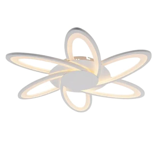 Lampadario per soffitto LED applique plafoniera design moderno forma FIORE 59w luce calda