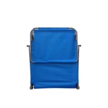 Lettino Prendisole Pieghevole con Schienale Regolabile e Parasole