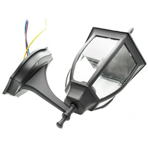 LANTERNA DA GIARDINO ANTICA LAMPADA A PARETE APPLIQUE PER ESTERNO A MURO