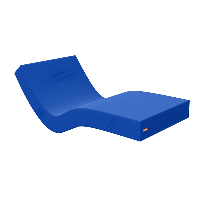 Materasso Geriatrico 80x200 cm flessibile - Sfoderabile, Rivestimento Sanitario impermeabile.