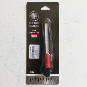 Medid coltello cutter taglierino professionale 18mm in abs lama in ceramica