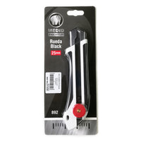 Medid coltello cutter taglierino professionale 25mm rueda black