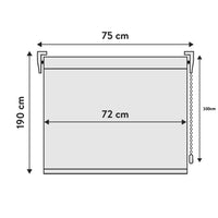 VIEWTEX Tenda a pacchetto Toxa Artemia Rosa 135 X 250cm - Made in Europe - 5 anni di garanzia