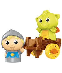 Mega Bloks Castello Del Drago Con Adesivi + Cavaliere E Drago Giochi Costruzioni         