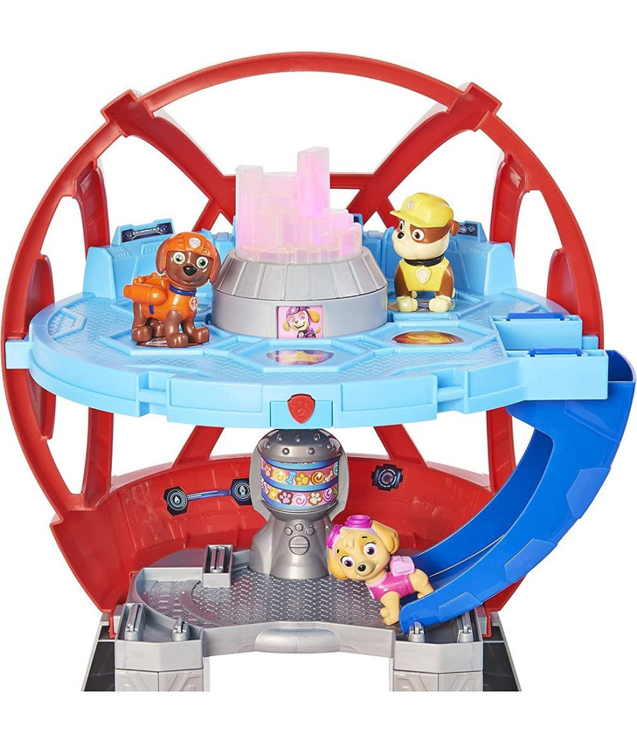 Mega Quartiere Generale Paw Patrol 6 Personaggi Veicolo Luci Suoni Gioco Bambini         