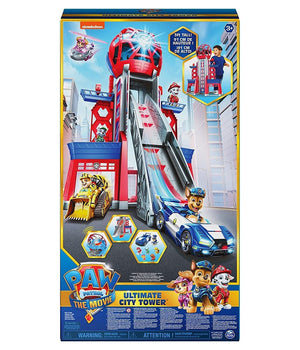 Mega Quartiere Generale Paw Patrol 6 Personaggi Veicolo Luci Suoni Gioco Bambini         