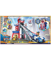 Mega Quartiere Generale Paw Patrol 6 Personaggi Veicolo Luci Suoni Gioco Bambini         