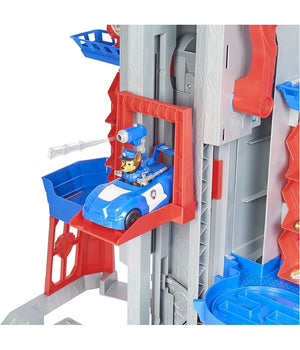 Mega Quartiere Generale Paw Patrol 6 Personaggi Veicolo Luci Suoni Gioco Bambini         