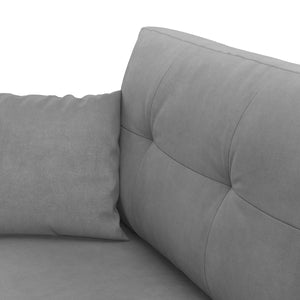 Megan Divano letto matrimoniale in microfibra smacchiabile T11 168 cm (mat. 120x197) grigio