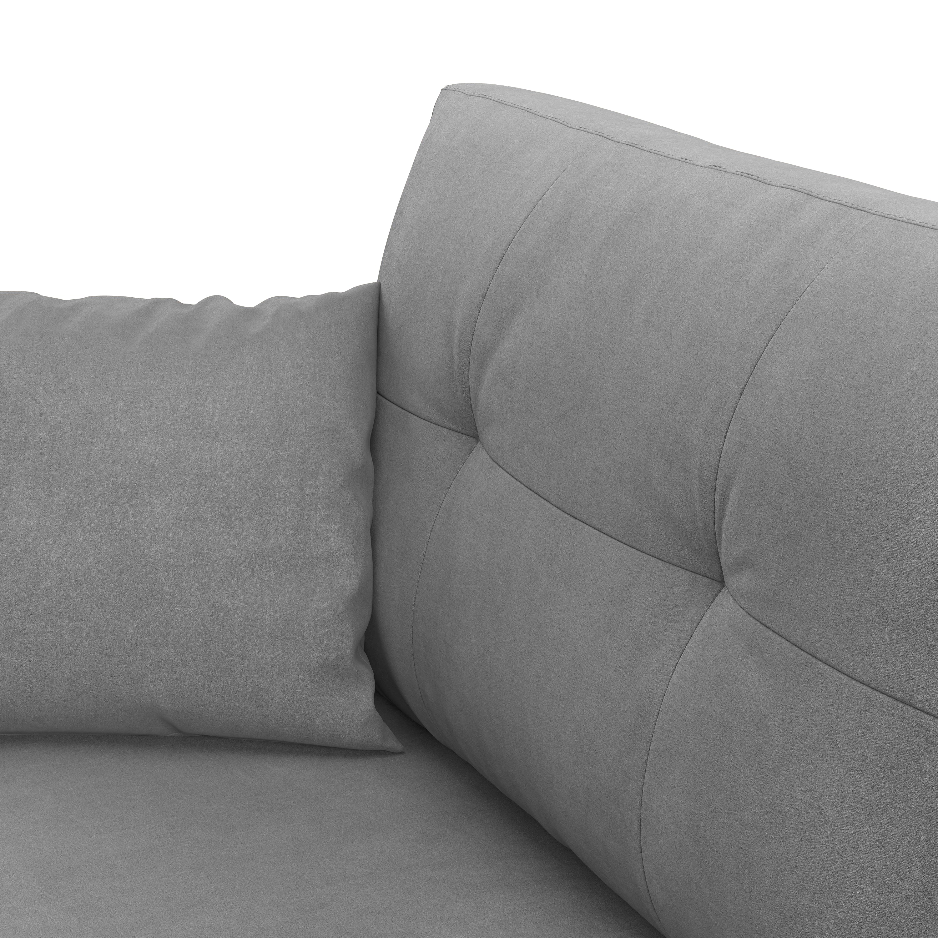 Megan Divano letto matrimoniale in microfibra smacchiabile T11 168 cm (mat. 120x197) grigio