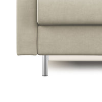 Megan Divano letto matrimoniale in microfibra smacchiabile T11 188 cm (mat. 140x197) panna