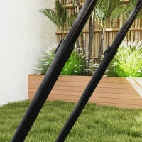 Rebounder Pieghevole e Regolabile da Esterno per Calcio, Baseball e Pallavolo, 128x118x108-120 cm, Nero