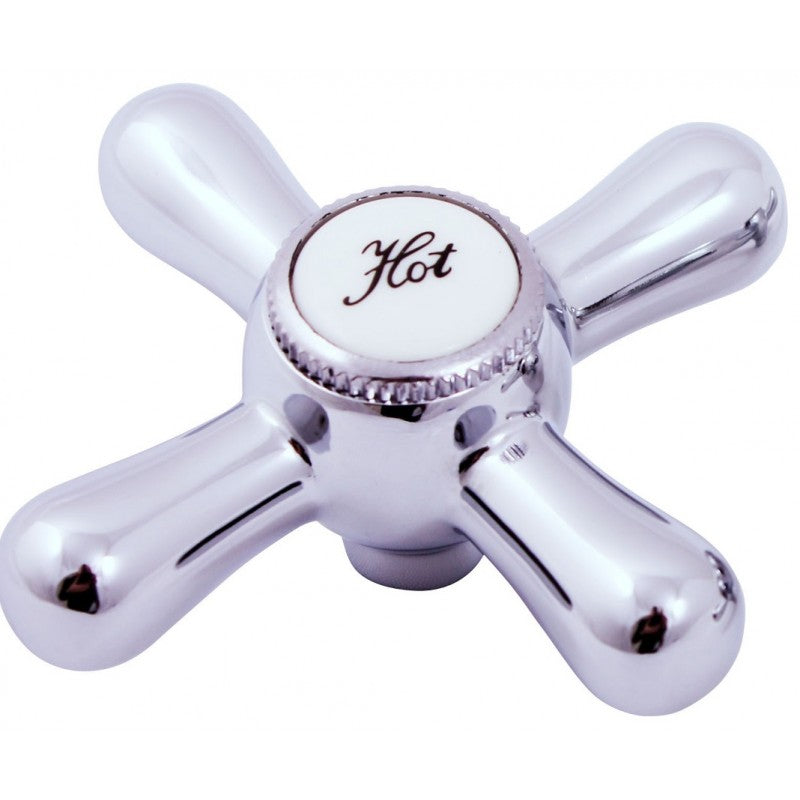 MORAVA RETRO miscelatore vasca in ottone cromato con soffione