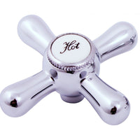 MORAVA RETRO miscelatore vasca in ottone cromato con soffione