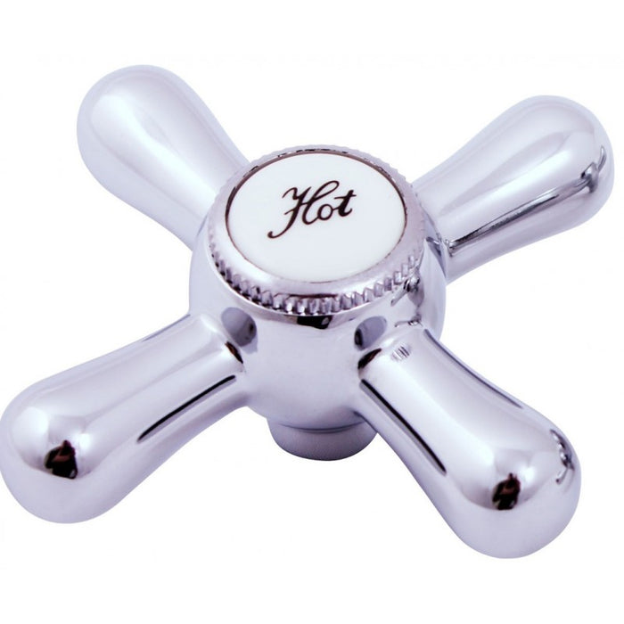 MORAVA RETRO miscelatore vasca in ottone cromato con soffione