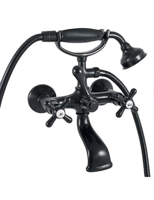 Miscelatore vasca MORAVA RETRO nero opaco