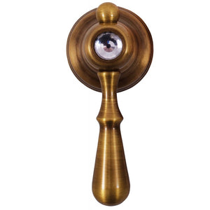 Miscelatore per vasca da bagno retrò con doccetta ROMANTICO manico in cristallo