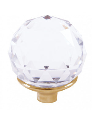 BRILLIANCE miscelatore bidet design con maniglia in cristallo