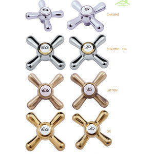 Miscelatore bidet lungo MORAVA senza sifone in ottone