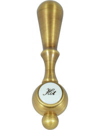 MORAVA miscelatore doccia retrò a parete in bronzo con doccetta