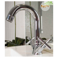 MORAVA RETRO miscelatore lavello flessibile in memory foam bianco