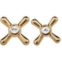 Miscelatore lavello girevole MORAVA in cromo oro