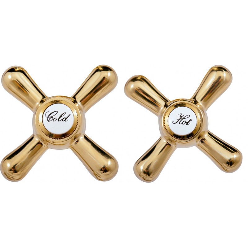 Miscelatore lavello girevole MORAVA in cromo oro