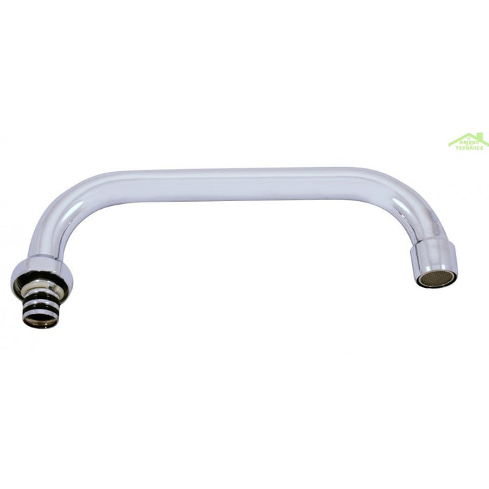 MORAVA miscelatore lavello/lavabo girevole a parete in ottone cromato