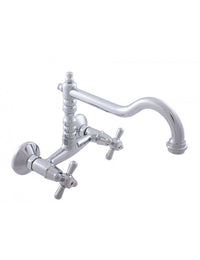 Miscelatore lavello girevole MORAVA RETRO in cromo