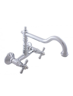 Miscelatore lavello girevole MORAVA RETRO in cromo