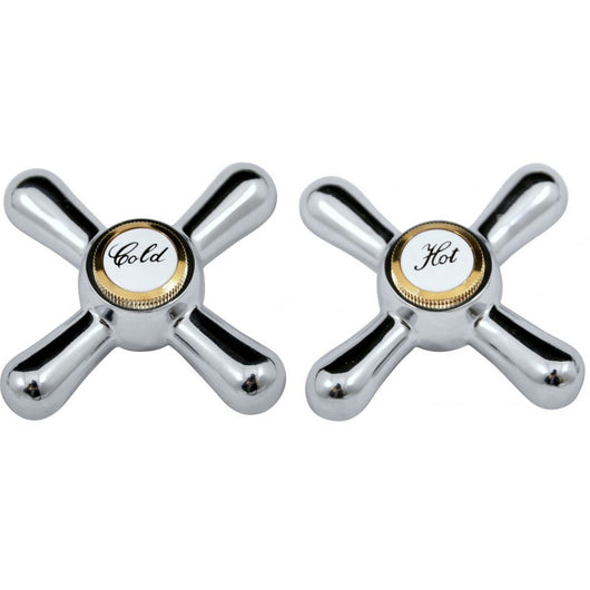 Miscelatore girevole per lavello/lavabo MORAVA in ottone cromato oro