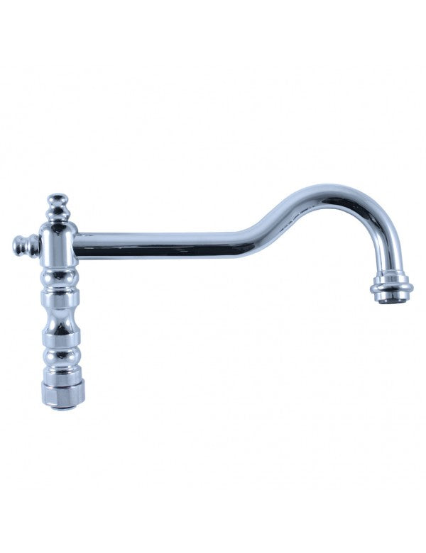 MORAVA miscelatore lavabo retrò a 3 fori con in cromo